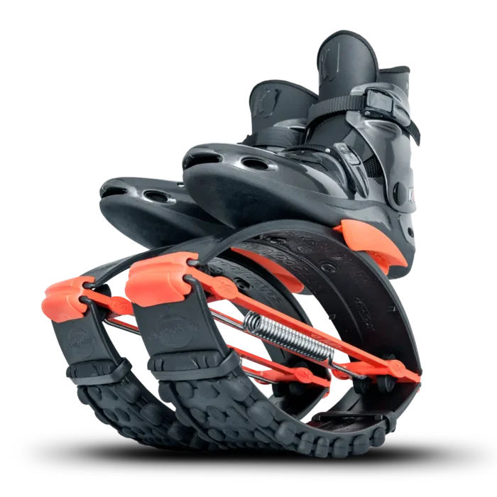 Jumping Shoes, Jump Boots, Kangoo Jumps, Black Orange, KJ PRO7 - obrazek 1